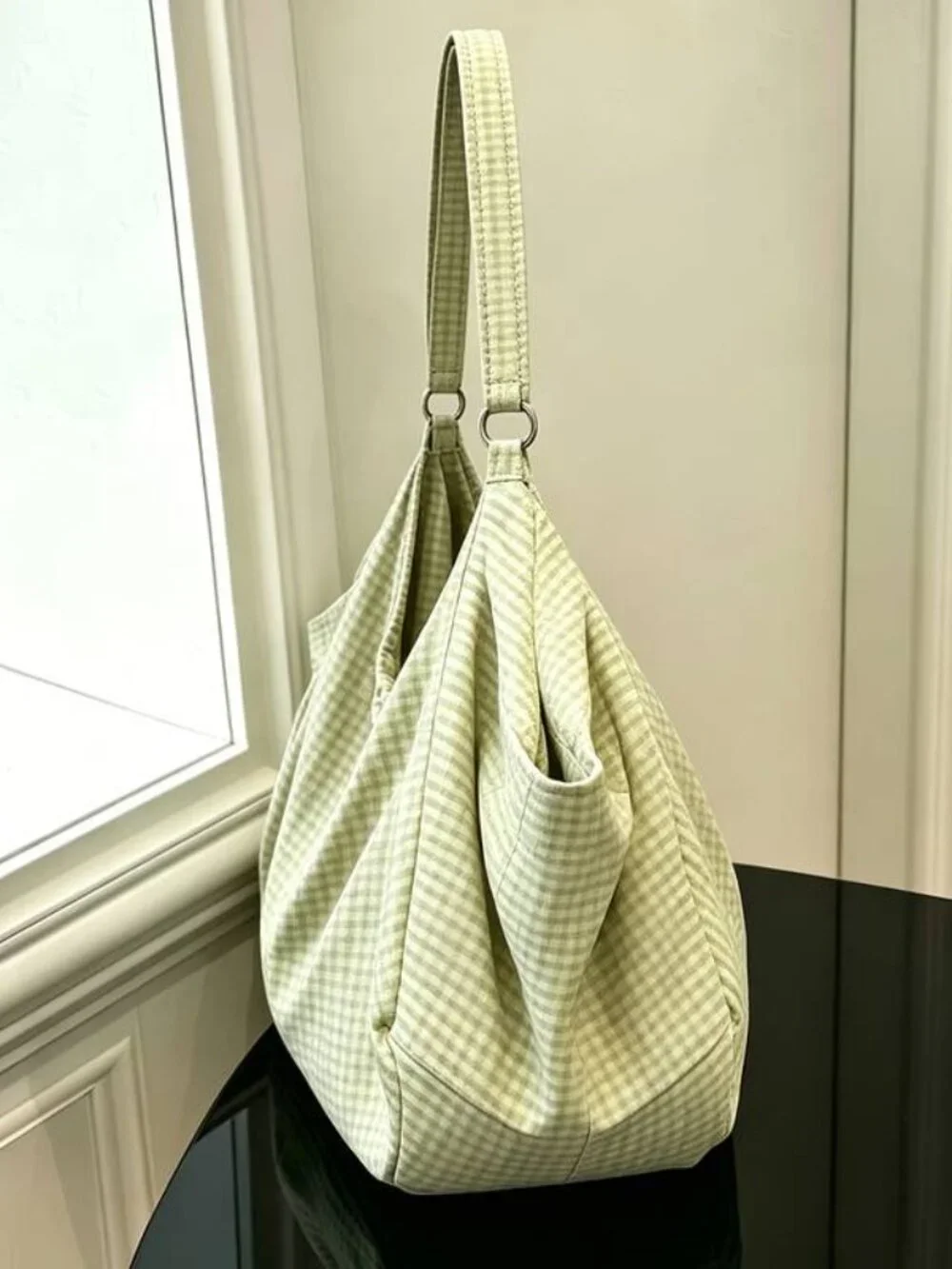 Large Lightweight Hobo Tote Crossbody Bag Soft Shoulder Purse with Strap